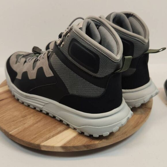 Hybrid Green Label Men's Casual Squill Sneakers Size 12 Black Gray - Picture 6 of 11